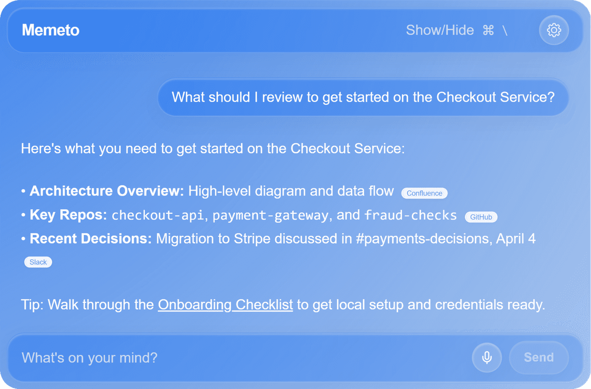 Memeto dashboard illustration